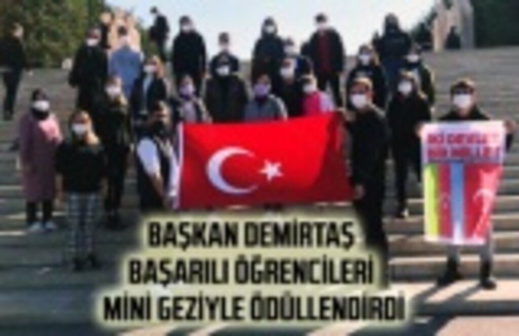 İlkadımlı başarılı öğrencilere gezi ödülü