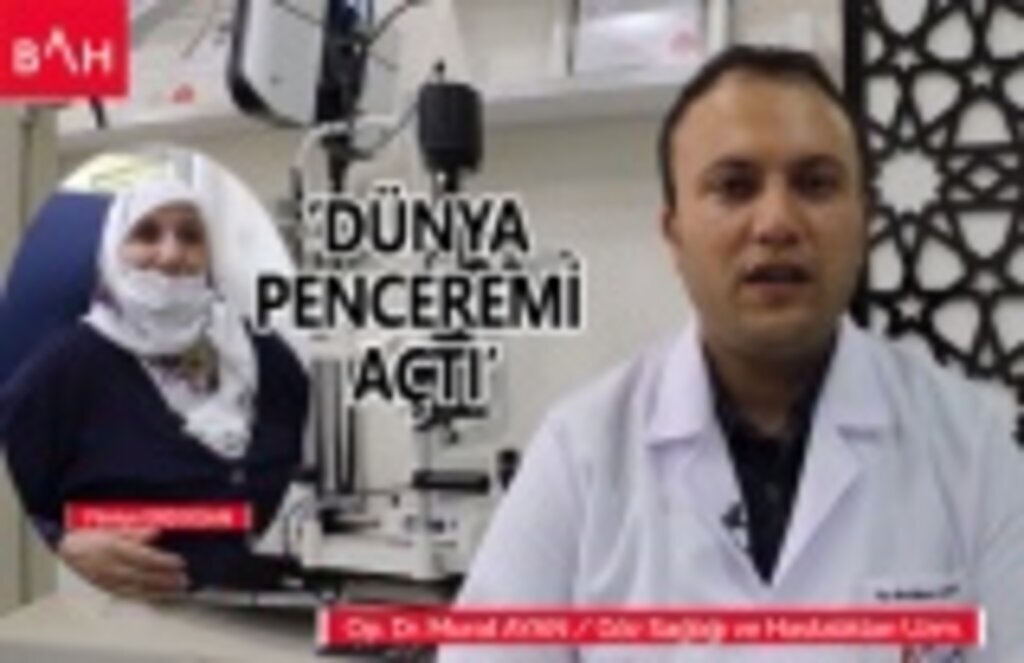Katarakt ameliyatı tek gözünü kaybetmekten kurtuldu - Sağlık Haberleri