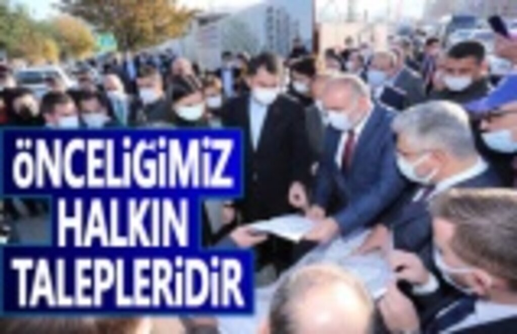 Önceliğimiz Halkın Talepleridir