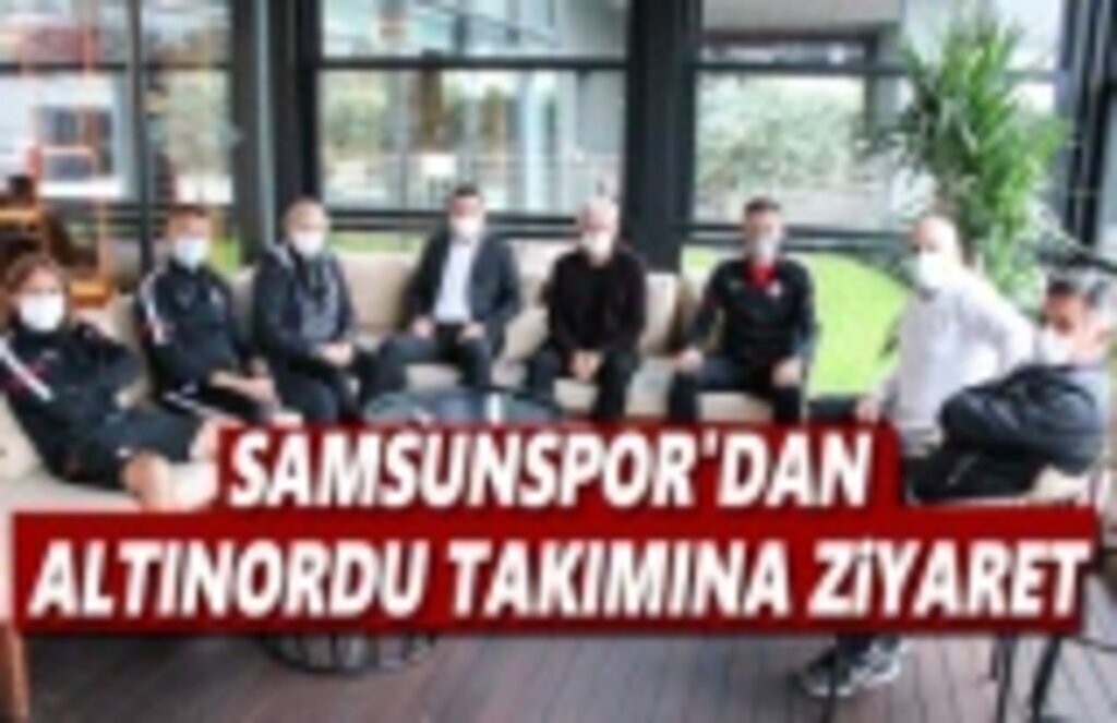 Samsunspor'dan Altınordu Takımına Ziyaret