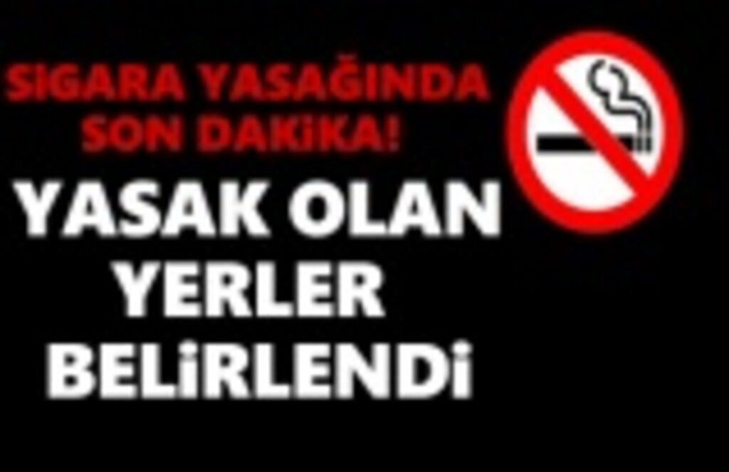 Sigara içmenin yasak olduğu yeni yerler belirlendi
