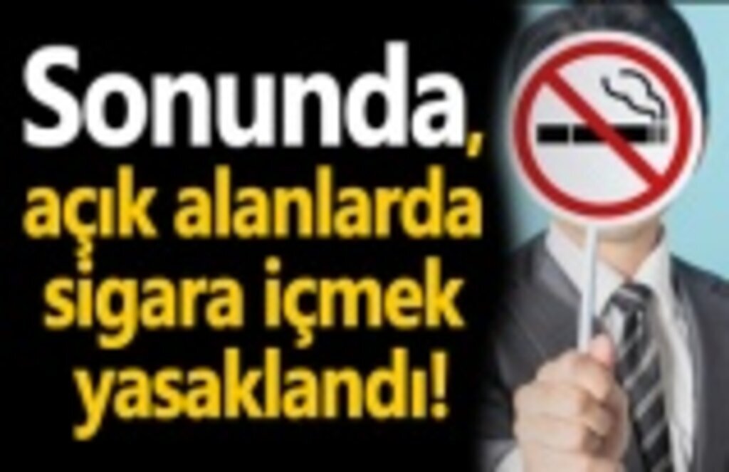 Maskesini indirip yolda sigara içene ceza!