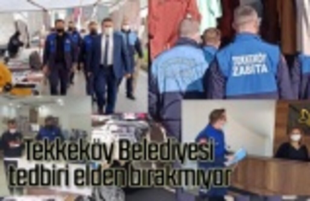Tekkeköy Belediyesi denetimlerini aralıksız sürdürüyor