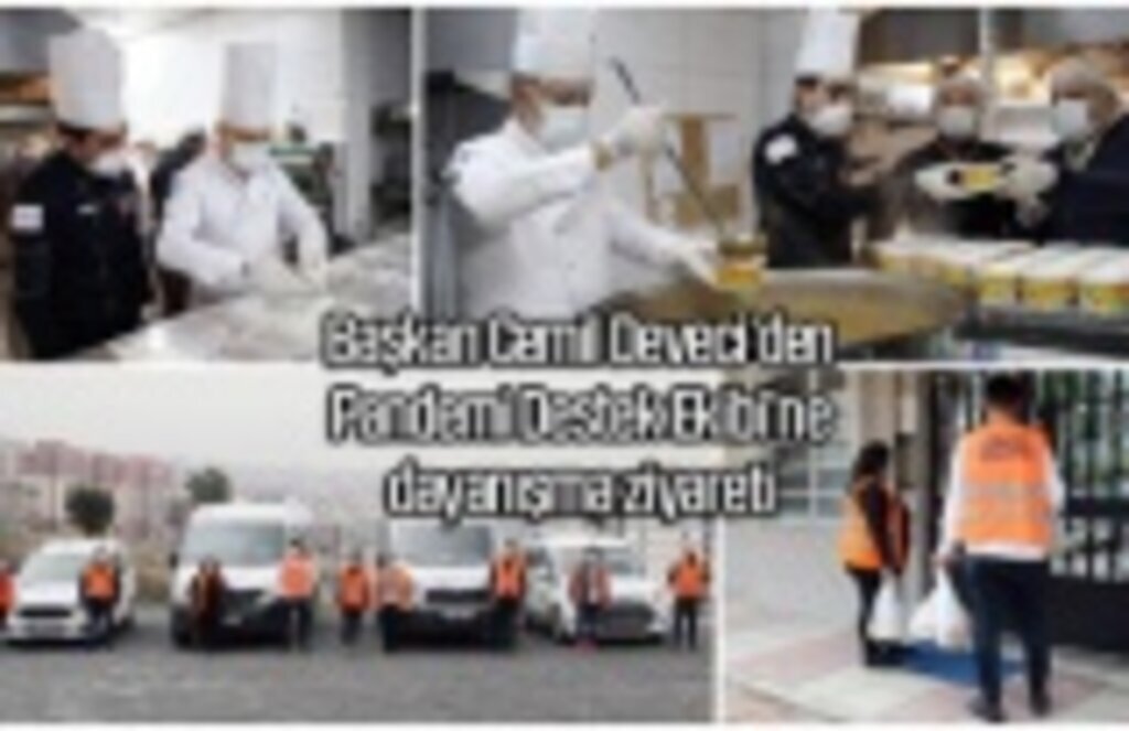 Atakum'da 36 günde 1373 hane ve 3790 hastaya yemek desteği