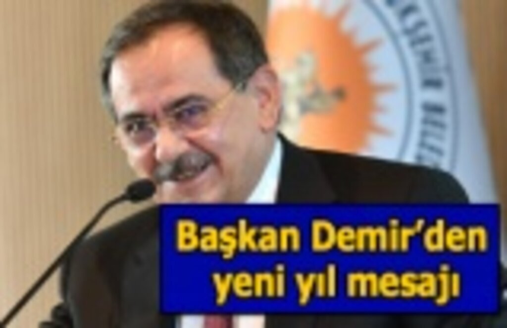 Başkan Demir'den yeni yıl mesajı