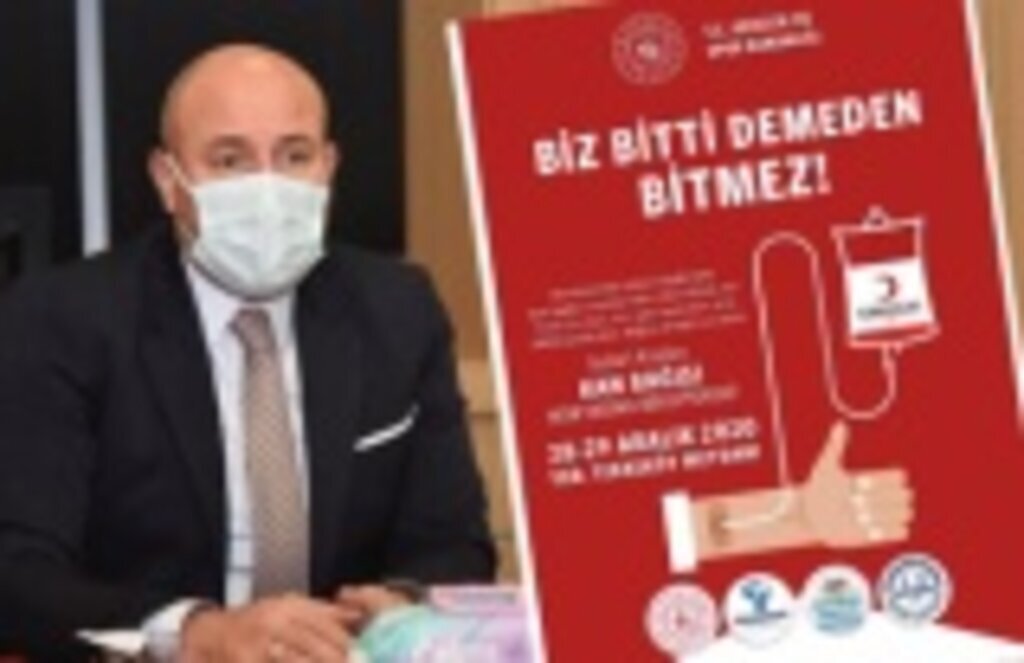 Başkan Hasan Togar'dan kan bağışına davet