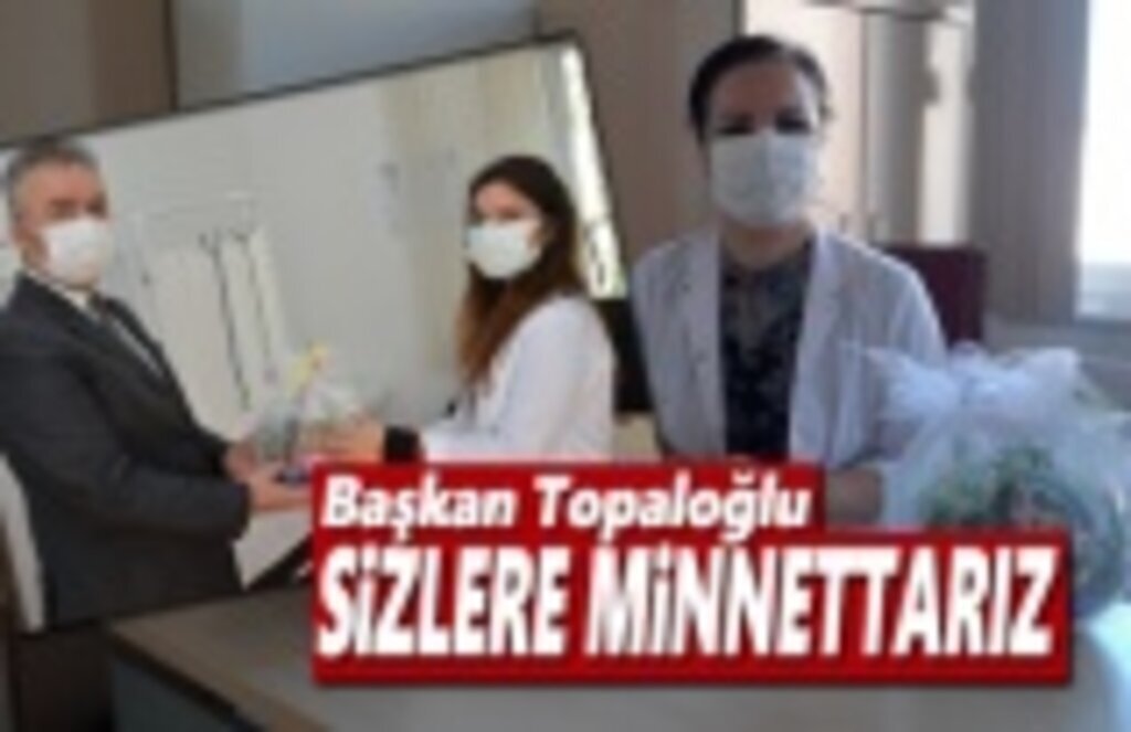 Başkan Topaloğlu, Sizlere Minnettarız