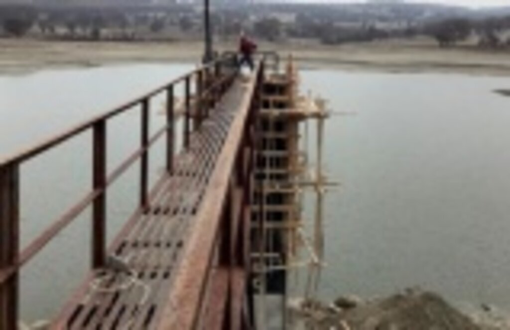 Büyükşehir hasar gören su alma yapılarını tamir etti