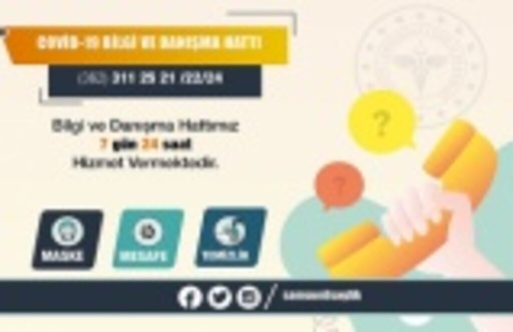 Covid-19 Bilgi ve Danışma Hattı 7 gün 24 saat hizmet verecek - Samsun Haber