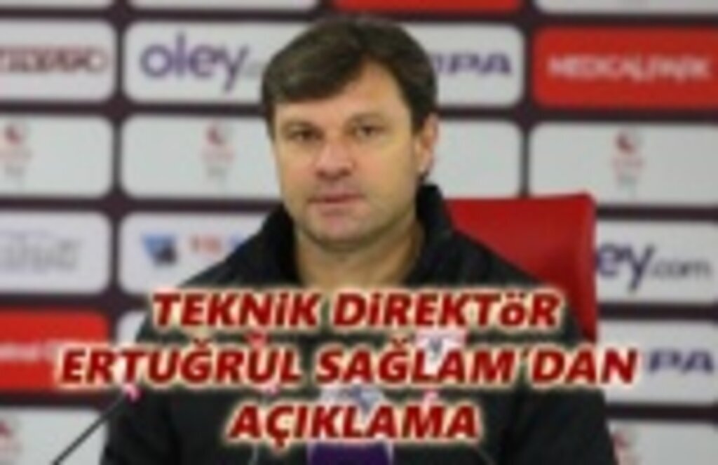 Ertuğrul Sağlam, Boluspor Maçı sonrası konuştu