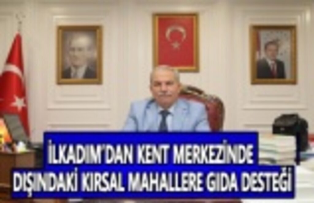 İlkadım'dan kent merkezinde dışındaki kırsal mahallere gıda desteği