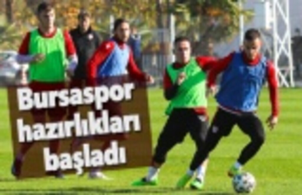 Samsunspor Bursaspor maçının hazırlıklarını sürdürüyor