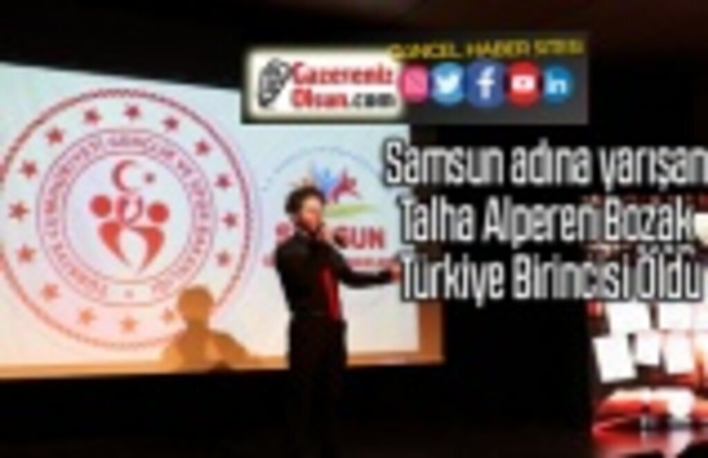 Talha Alperen Bozak Türkiye Birincisi Oldu