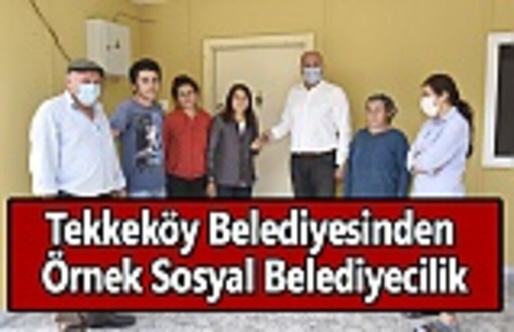 Tekkeköy Belediyesinden Örnek Sosyal Belediyecilik