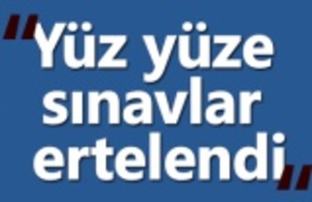 Yüz yüze sınavlar neden ertelendi? Bakan Selçuk paylaştı