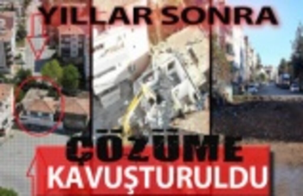 Bafra'da o sorun yıllar sonra çözüme kavuşturuldu