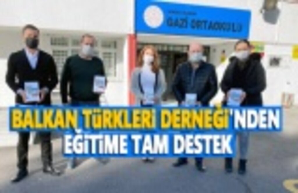 Balkan Türkleri Derneği'nden eğitime tam destek - Samsun Haber
