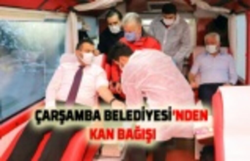 Başkan Halit Doğan'dan kan bağışına davet - Çarşamba Haber