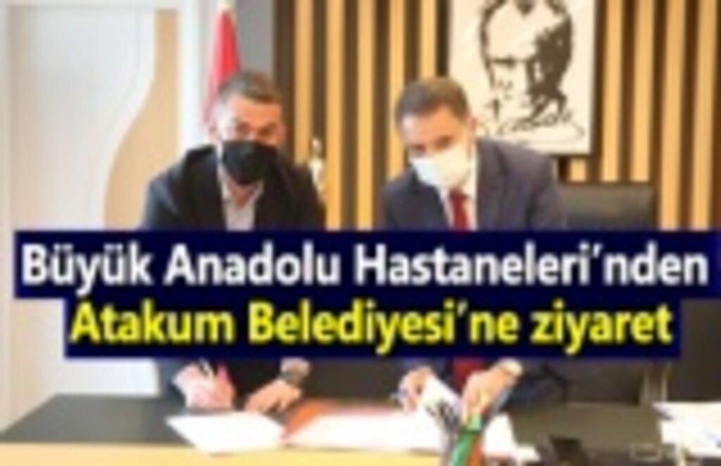 Büyük Anadolu Hastaneleri’nden Atakum Belediyesi’ne ziyaret