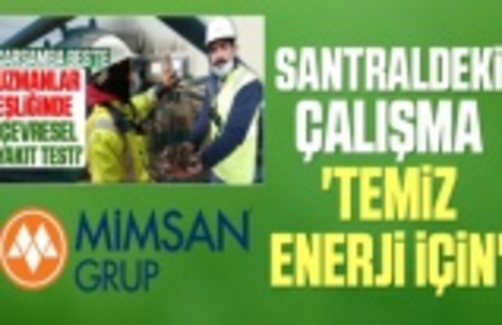 Mimsan'dan Çarşamba Biyokütle Enerji Santrali açıklaması