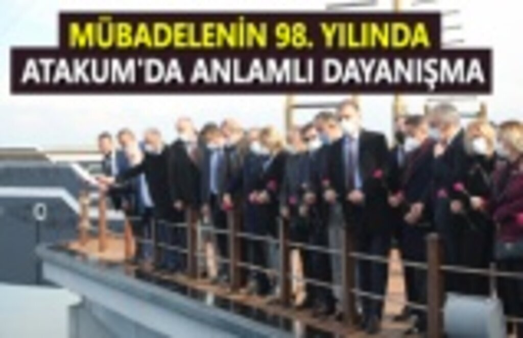 Mübadiller Atakum’da dayanışma için bir araya geldi