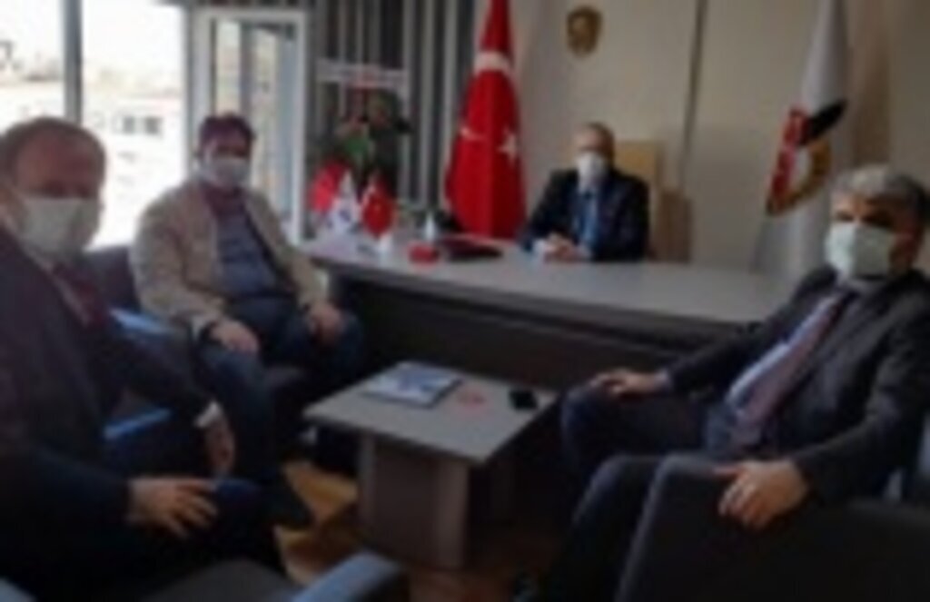 Samsun 19 Mayıs Gazeteciler Cemiyeti'ne 'Hayırlı Olsun' ziyareti