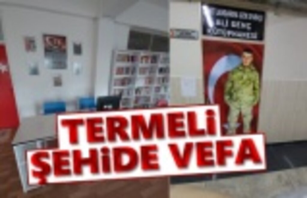 Termeli şehide vefa