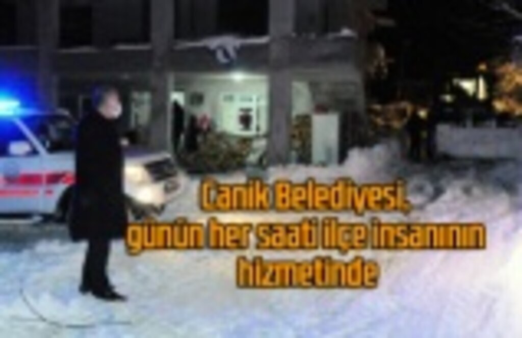 Canik Belediyesi, günün her saati ilçe insanının hizmetinde
