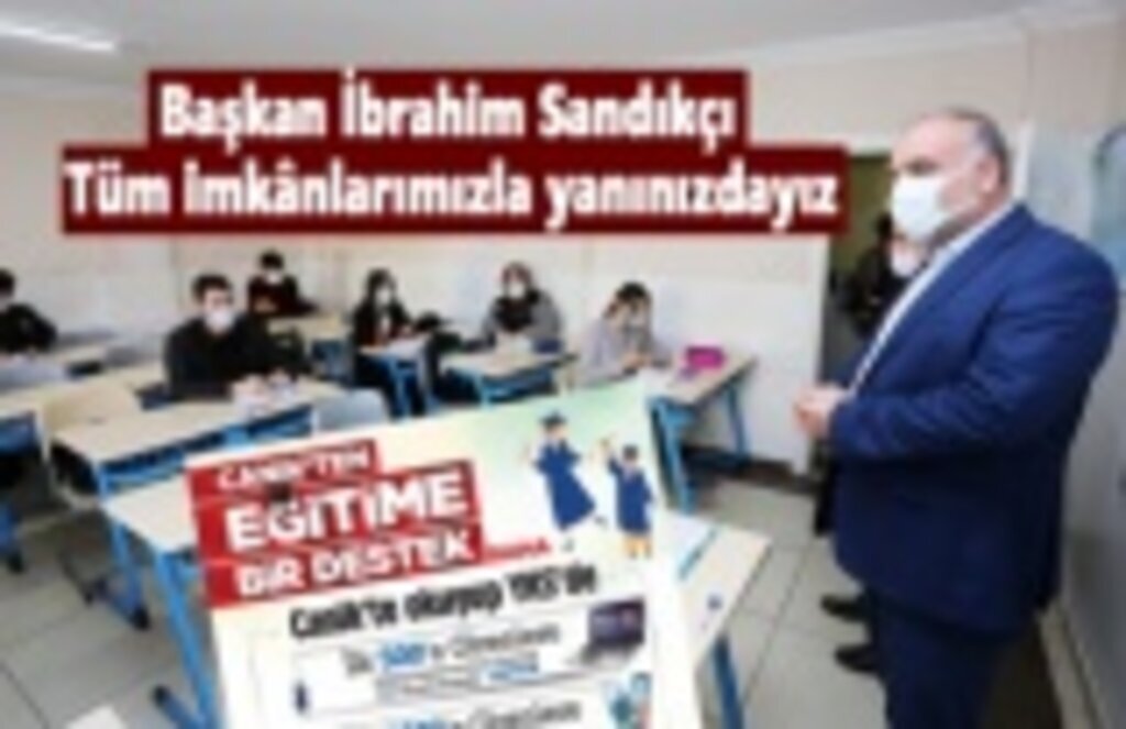 Canik Belediyesi üniversite sınavında ilk 50 bine girenlere hediyeler verecek!