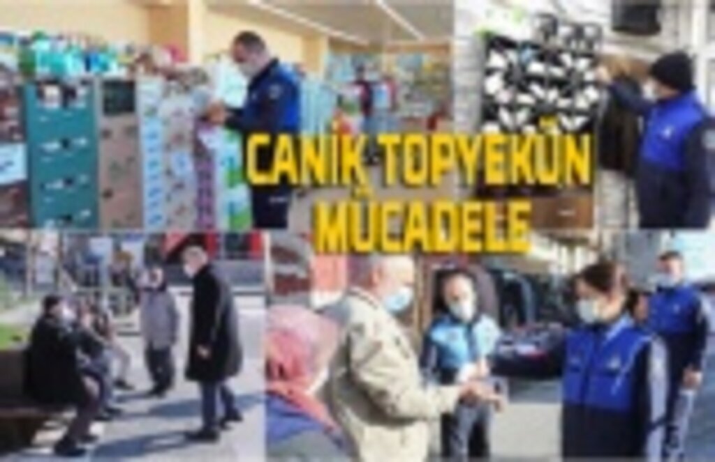 Canik'te salgınla mücadeleye devam