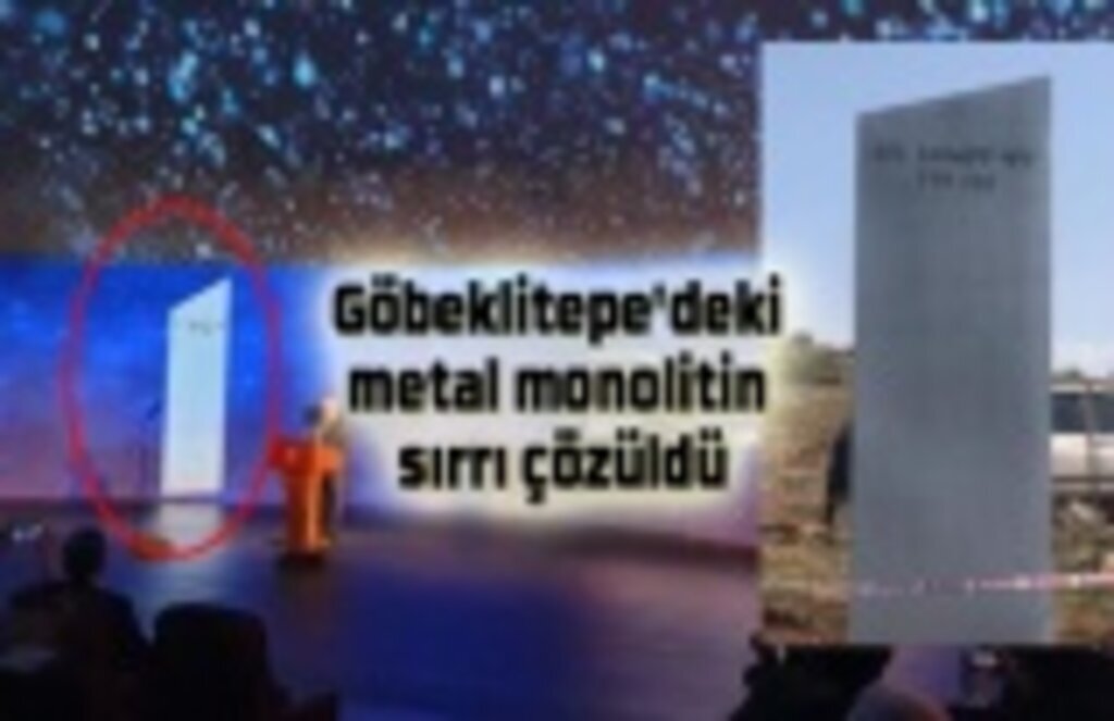 Göbeklitepe'deki metal monolitin sırrı çözüldü, Gökyüzüne bak, Ay'ı gör
