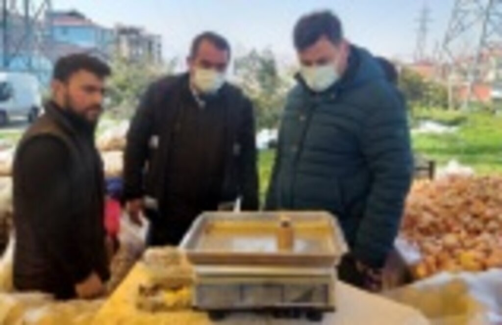 İlkadım'da Çin malı teraziye geçit yok