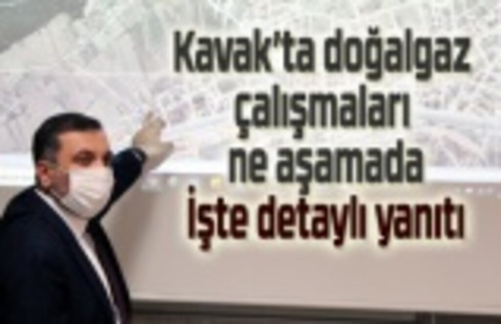 Kavak'ta doğalgaz çalışmalarında son durum nedir? Detaylı brifing verildi