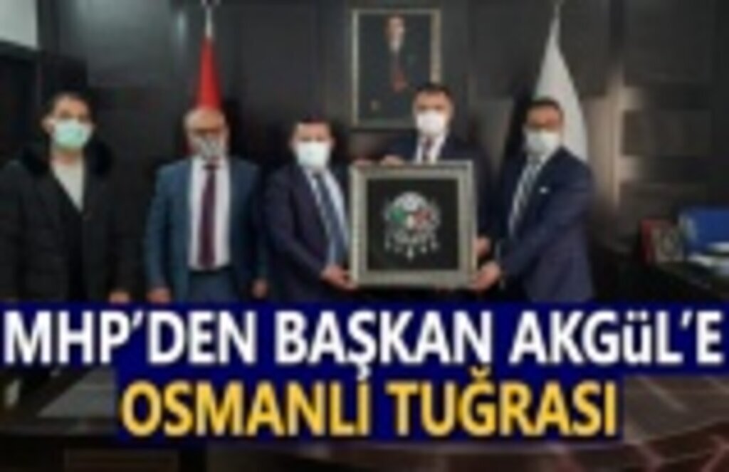 MHP'den Başkan Akgül'e Osmanlı Tuğrası