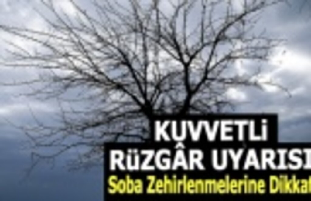 Samsun'da şiddetli rüzgar uyarısı