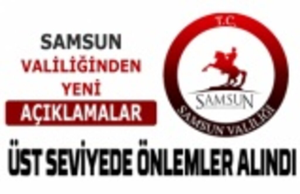 Samsun'da üst düzey önlemler alındı, 1 Nisan'a kadar uzatıldı
