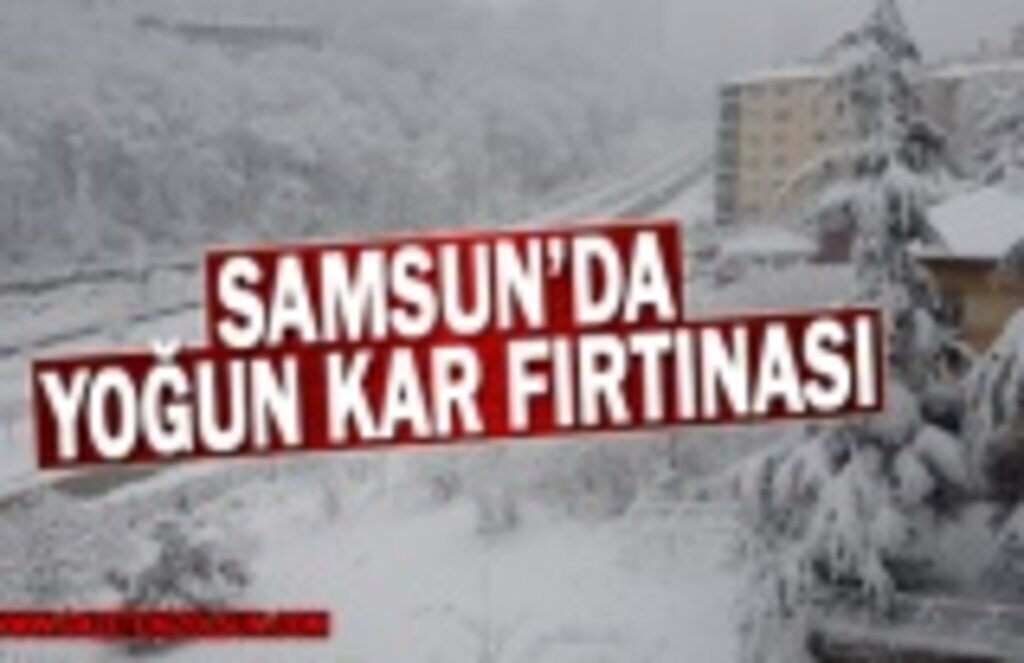 Samsun'da Yoğun Kar Fırtınası, 16 Şubat Samsun Hava Durumu