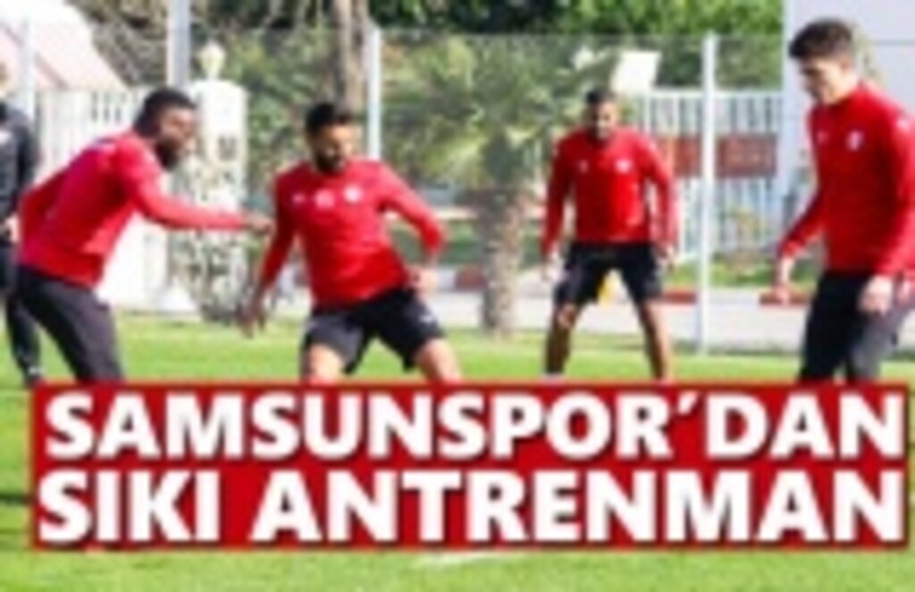 Samsunspor'dan Muhteşem İdman