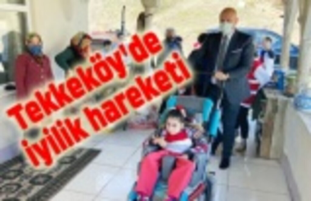 Tekkeköy'de bir meleğin daha yüzü güldü
