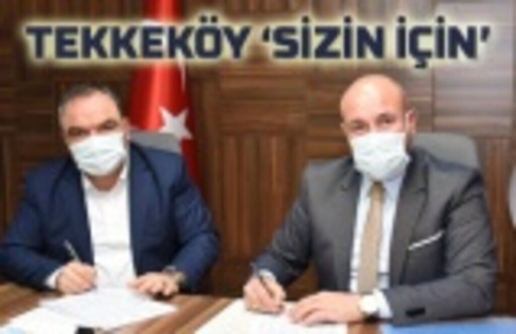 Tekkeköy'de imzalar atıldı, bir çok mahalleye doğalgaz geliyor