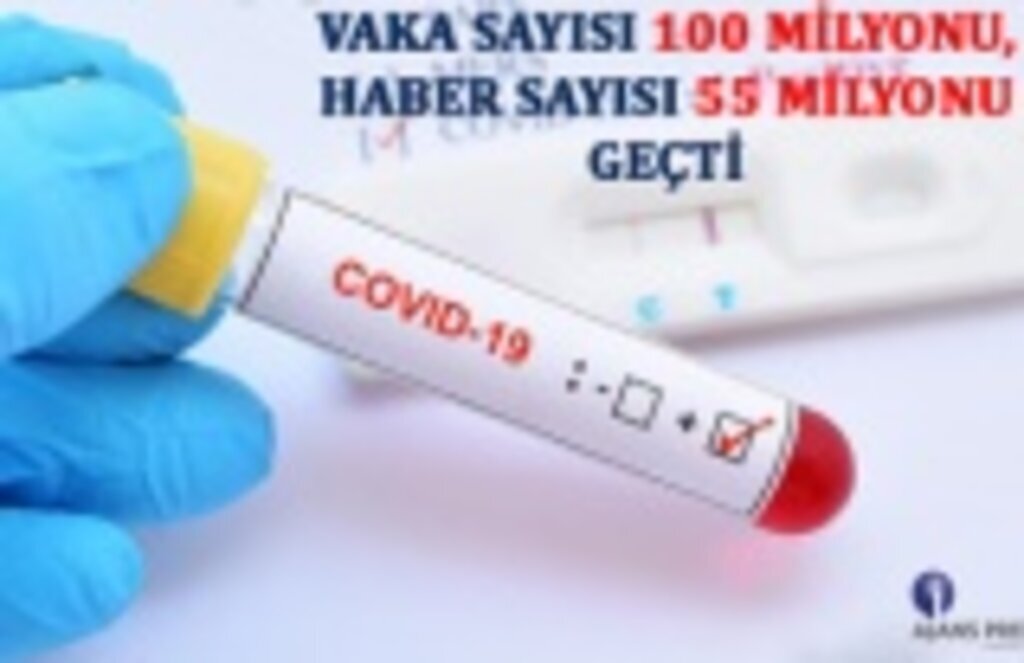 Vaka sayısı 100 milyonu haber sayısı 50 milyonu geçti