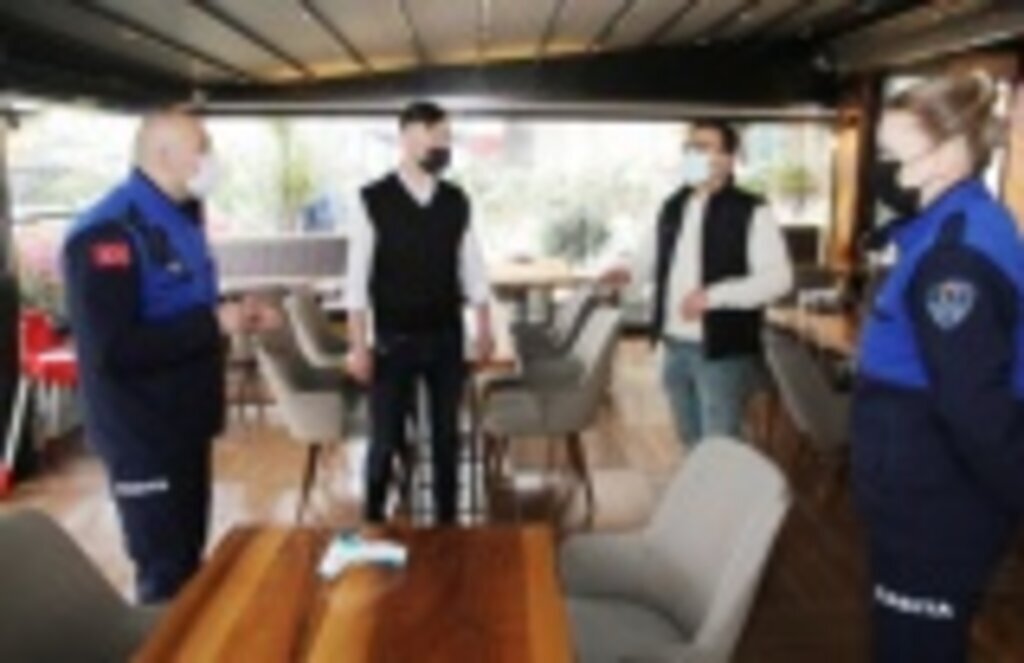 Atakum'da mekanlar açıldı, tedbirler denetlendi