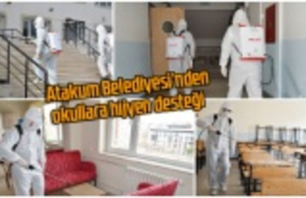 Atakum ‘Hijyen Timi’ okullarda