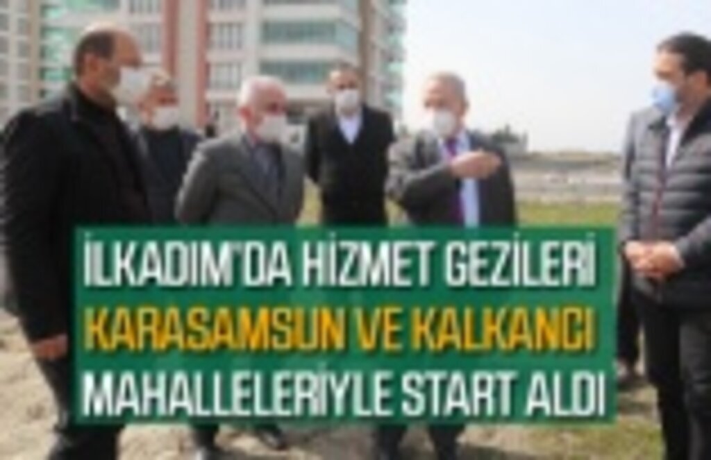 Başkan Demirtaş mahalle muhtarları ile sorunları yerinde inceliyor