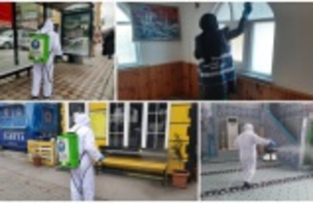 Canik Belediyesi salgın hastalıkla mücadeleden asla taviz vermiyor