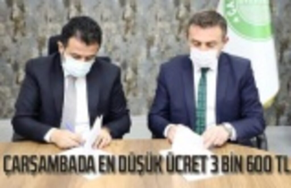 Çarşamba'da toplu sözleşme sevinci