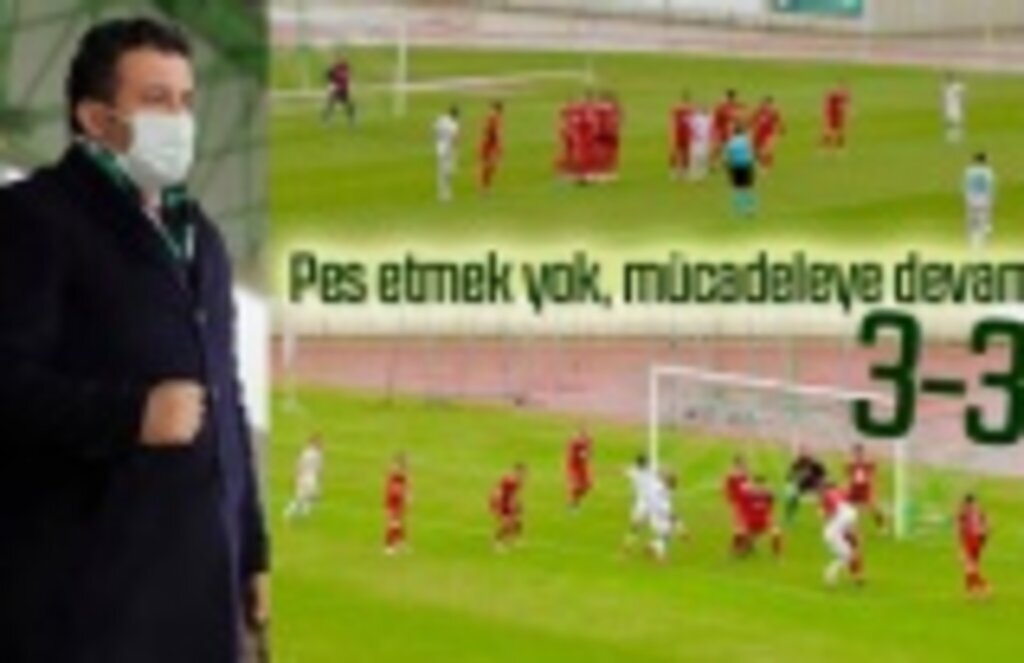 Çarşambaspor Somaspor maç sonucu : 3-3