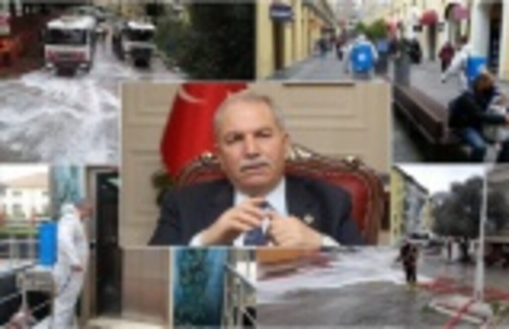 İlkadım Belediyesi'den yıkama ve dezenfekte çalışmaları