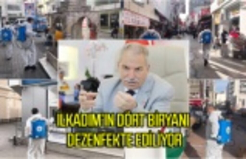 İlkadım'ın dört biryanı dezenfekte ediliyor - İlkadım Haber