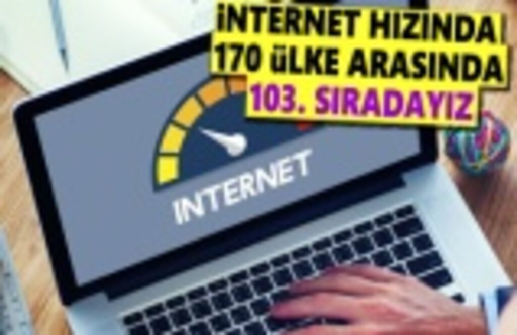 İnternet Hızında 170 Ülke Arasında 103. Sıradayız